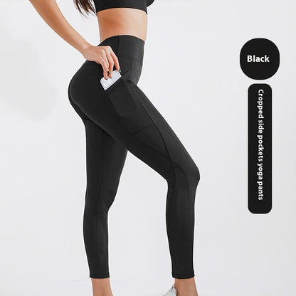 Yoga Pants Women's Sports Fitness Five-point Shark Pants